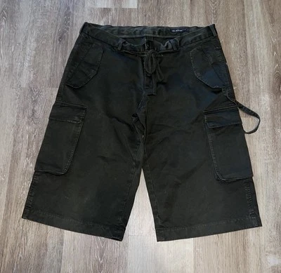 Neil Barrett Italy Militay Style Cargo Shorts Y2K Army Size 50 / L Baggy READ - Image 1 of 4