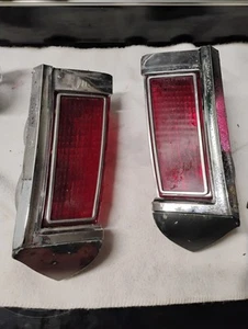 OEM 1969 Oldsmobile Delta 88 Taillight Assemblies - GM 5961489 & GM 5961490 - Picture 1 of 15