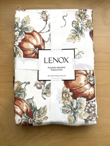 LENOX PUMPKIN MEADOW TISCHDECKE 60”X 84” THANKSKGIVING HERBST NEU - Bild 1 von 2