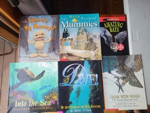 7 Paperback Nature & Non-fiction Books For Kids - Picture 1 of 10