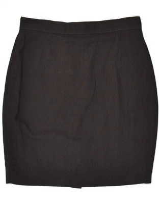 STEFANEL Womens Pencil Skirt IT 44 Medium W28 Black Acetate AY17 - Image 1 of 4