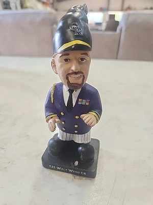 Colorado Rockies # 22 Walt Weiss The Skipper Gnome 2014 Bobblehead 6,5" LEER Foto 1 de 4