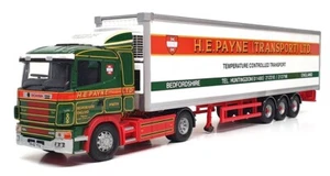 Corgi 1/50 Scale 76601 - Scania Refridgerated Box Trailer - H.E. Payne Trans - Picture 1 of 6