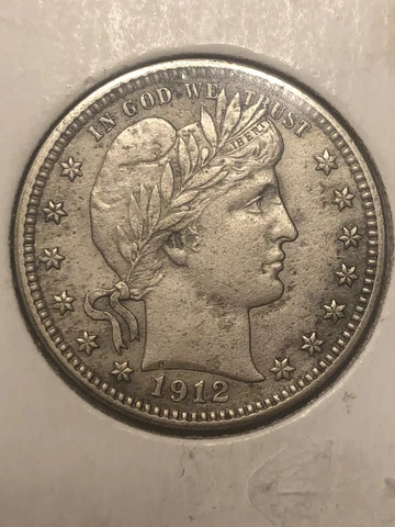 1902 BARBER QUARTER - NICE Uncirculated Details Cover