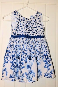 Pretty Girls Summer Dress - Sleeveless Age 5 Years - Picture 1 of 6