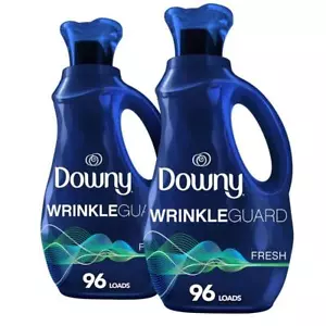 Downy Wrinkleguard Liquid Fabric Softener Pack of 2 48 Fl Oz Anti-wrinkle Care - Picture 1 of 6