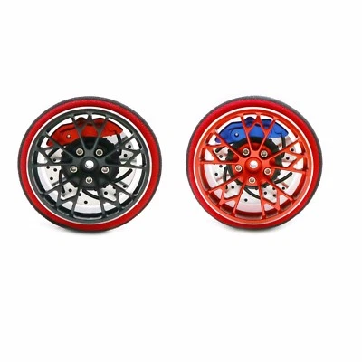 Transmisor de rueda de mano de aluminio Rueda de mano de metal para coche de radiocontrol Sanwa Spektrum TX Foto 1 de 4