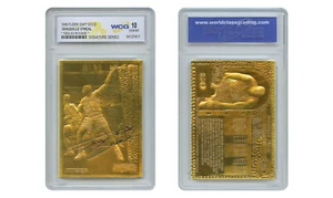 SHAQUILLE O'NEAL 1992-93 Fleer Rookie 23KT Gold '98 Card Signature Series GEM 10 - Picture 1 of 4