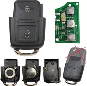 Funkfernbedienung 2-Tasten Fernbedienung 7M3959753* 433,92Mhz für VW SEAT A384 - Picture 1 of 4