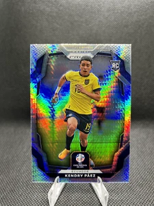 2024 Panini Prizm Conmebol Copa America Kendry Paez Hyper RC Rookie - Bild 1 von 2