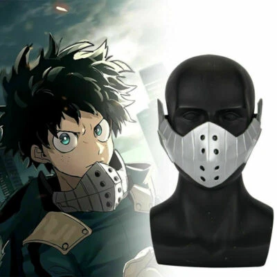 My Boku no Hero Academia Midoriya Izuku Cosplay Mask Halloween Masquerade Props - Image 1 of 4