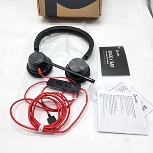 Poly Blackwire 3320 Stereo Headset with Mic BW3320 New - Afbeelding 1 van 3