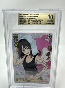 BGS 10 Pristine Weiss Schwarz BanG Dream! BD/WE42-019SP SP Misaki Okusawa - Picture 1 of 4