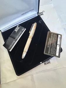 Montblanc Solitaire Solid Sterling Silver LeGrand 146 FP, 18K Fine Nib-New - Picture 1 of 24