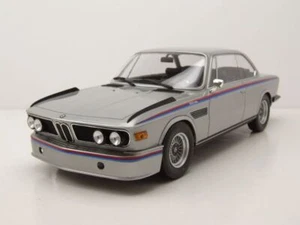 BMW 3,0 CSL 1973 Plata Coche De Modelo 1:18 Minichamps - Imagen 1 de 9