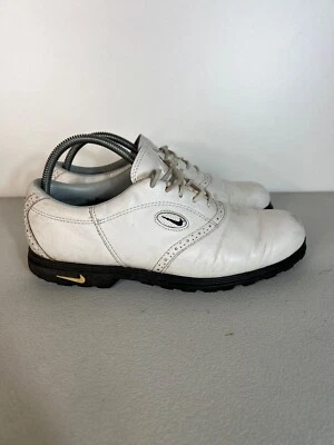 Vintage Nike Air Golf Shoes 1995 Wickie Last White Golf Sports Casual - Image 1 of 4