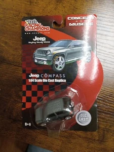 Vintage 2002 Racing Champions Concept and Muscle Jeep Compass - Picture 1 of 3
