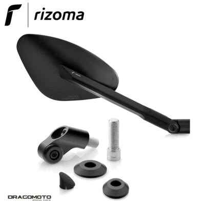 DUCATI Multistrada 950 2018 Rearview mirror Genesi RIZOMA BS173B BS736B Black... Foto 1 de 4