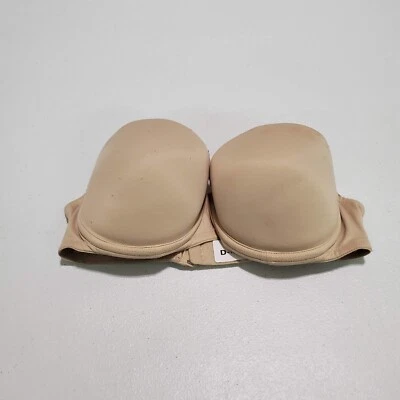 Sujetador Victoria Secret ROSA Mujer 32D Marrón Multi Vía Push Up Sin Tirantes Con Aros Foto 1 de 4