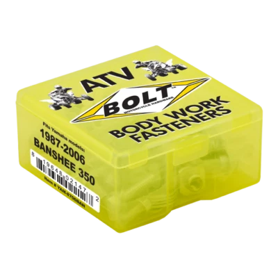 BOLT MOTORCYCLE HARDWARE, INC BODY WORK FASTENER KIT ATV YAM-8706BAN - Image 1 of 2