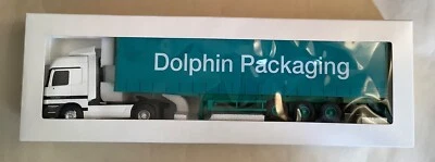 ELIGOR SEARCH IMPEX 1:43 MERCEDES ACTROS TAUTLINER, DOLPHIN PACKAGING 112328 - Image 1 of 4