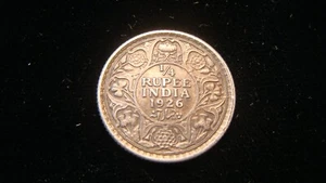 Indien, Briten. 1/4 Rupie 1926, 0,917 Silber. - Bild 1 von 2