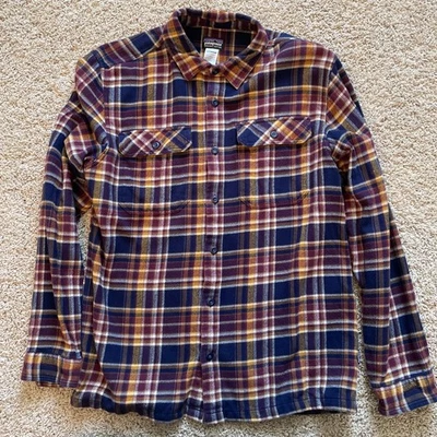 Patagonia Flannel Shirt Men’s Medium  - Image 1 of 4