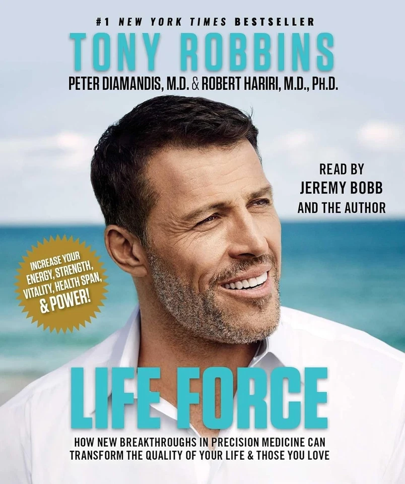 Tony Robbins Peter H Diamandis Life Force (CD) - Image 1 of 1