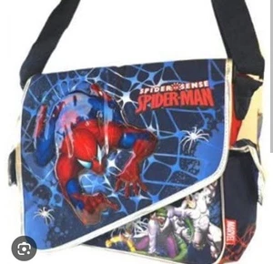 Bolso Mensajero Ruz Spiderman Etiquetas Nuevas Producto con Licencia - Imagen 1 de 1