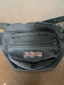Riñonera negra vintage 1994 Jansport hecha en EE. UU. - Imagen 1 de 9