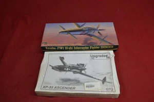 Czech Model Curtiss XP-55 Ascender Plane 1:72  & KYUSHU J7W1 18-SHI INTERCEPTER - Picture 1 of 6