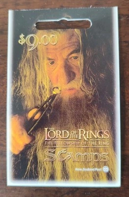 New Zealand - 2001 Booklet Lord of the Rings SG SB110, Scott 1761b Self Adhesive - Image 1 of 4