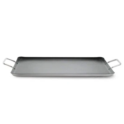 Better Chef Griddle Gray Cast Aluminum Non-Stick Surface Side Handles 19"x12" - Image 1 of 4