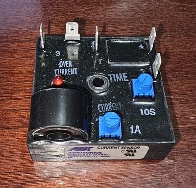 AOT AirOTronics 24V .4-1amp Current Sensor CS*4UF*010A001A*H - Used - Image 1 of 3