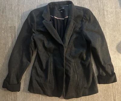 41 Hawthorn Grey Open Front Knit Blazer Jacket Women's Small - Image 1 of 2