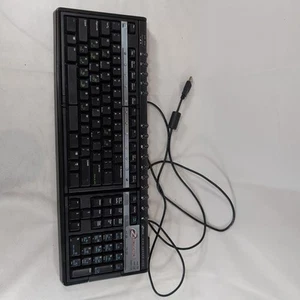 ZBoard PS/2 001 Black Gaming Ideazone Standard Keyset TESTED USB Wired - Picture 1 of 16