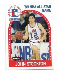 NBA Playercard - 1989 All-Star Game - John Stockton- Utah Jazz #297 - Picture 1 of 1