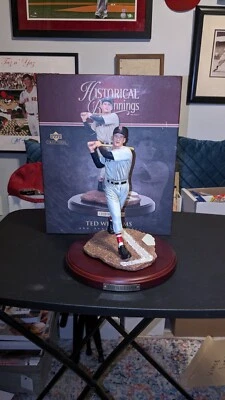 Estatua Ted Williams Boston Red Sox 2006 Upper Deck Historical Beginnings en caja Foto 1 de 4