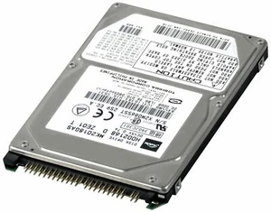 FESTPLATTE Toshiba 20GB MK2018GAS 4200U/min 2MB ATA / IDE HDD2168 2.5" Zoll - Afbeelding 1 van 3
