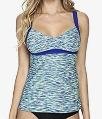 Camiseta tankini para mujer talla S (4/6) TYR Sonoma cuello en V nueva con etiquetas Foto 1 de 4