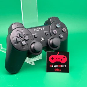 Original Sony PlayStation 3 Dualshock 3 Controller Schwarz CECHZC2E Sixaxis PS3 - Bild 1 von 4