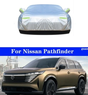 1Pcs Car Clothing Car Cover White Car Cover For Nissan Pathfinder 2023-2025 - Image 1 of 4