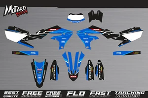 Graphics Kit for Yamaha WR 450 F 2019 2020 2021 2022 2023 Decals Stickers Design - Picture 1 of 3
