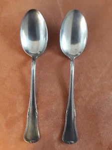 2 Esslöffel, alt, versilbert WMF Patent 30 - Bild 1 von 2