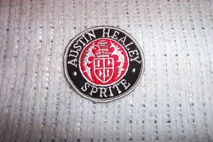 RARE VINTAGE AUSTIN HEALEY JACKET-HAT PATCH OLD SCHOOL ORIGINAL BUG EYE SPRITE - Picture 1 of 2