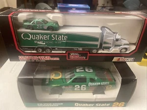 1990’s 1:24 NASCAR #26 Steve Kinser & Transporter 1:64 #26 Brett Bodine Diecast - Picture 1 of 18