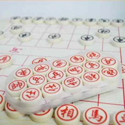 Melamine Chessman Chinese Chess One Set Chess room Entertainment Game - Image 1 of 4