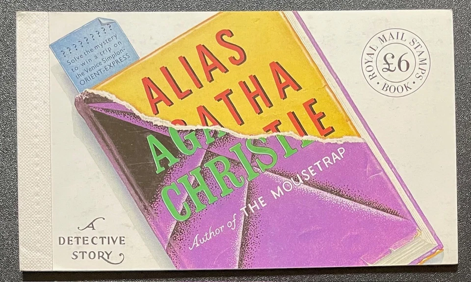 1991 Agatha Christie Royal Mail Prestige Booklet DX12. - Image 1 of 1