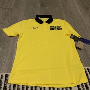 Nike Oregon Ducks Flight+Fight Polo Cancer Shirt Men’s Size: XL NWT On-Field - Picture 1 of 4