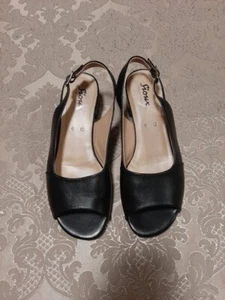 Sioux Damen Slingpumps, Kalbleder Gr.(6) 39,Schwarz 39·Sehr gut·Sioux - Bild 1 von 5